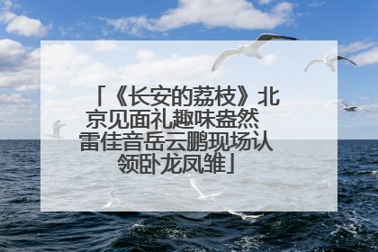 《长安的荔枝》北京见面礼趣味盎然 雷佳音岳云鹏现场认领卧龙凤雏