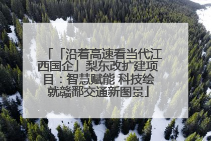 「沿着高速看当代江西国企」梨东改扩建项目：智慧赋能 科技绘就赣鄱交通新图景