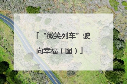 “微笑列车”驶向幸福（图）