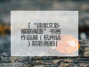 “诗墨文彩·福联闽浙”书画作品展（杭州站）精彩亮相