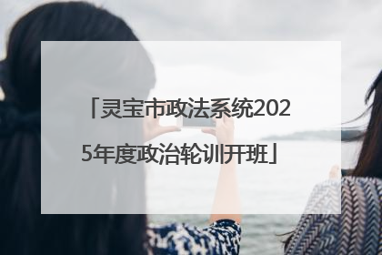 灵宝市政法系统2025年度政治轮训开班