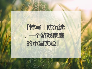 特写丨防沉迷，一个游戏家庭的重建实验