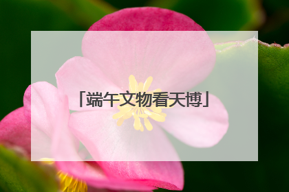 端午文物看天博