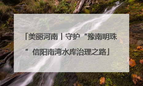 美丽河南丨守护“豫南明珠”信阳南湾水库治理之路