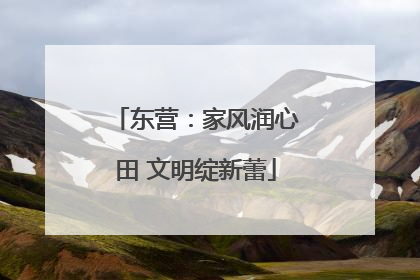 东营：家风润心田 文明绽新蕾