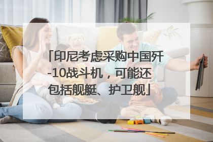 印尼考虑采购中国歼-10战斗机，可能还包括舰艇、护卫舰