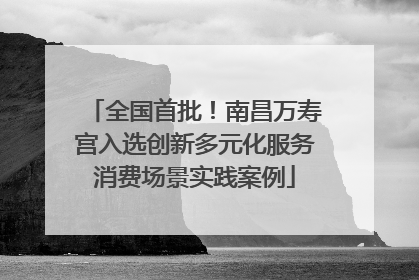 全国首批！南昌万寿宫入选创新多元化服务消费场景实践案例