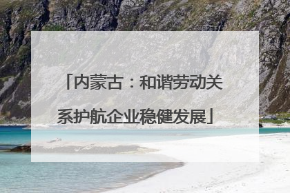 内蒙古：和谐劳动关系护航企业稳健发展