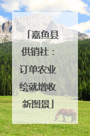嘉鱼县供销社：订单农业绘就增收新图景