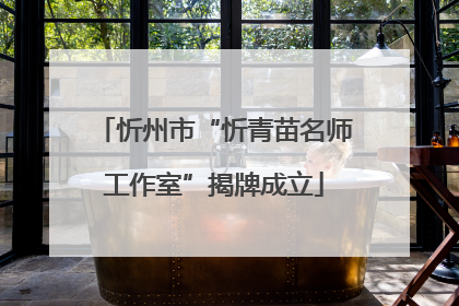 忻州市“忻青苗名师工作室”揭牌成立