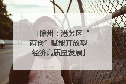 徐州：港务区“两仓”赋能开放型经济高质量发展