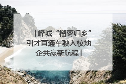 峄城“榴枣归乡”引才直通车驶入校地企共赢新航程