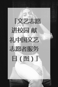 文艺志愿进校园 献礼中国文艺志愿者服务日（图）