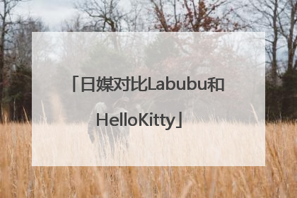 日媒对比Labubu和HelloKitty