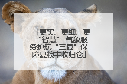 更实、更细、更“智慧” 气象服务护航“三夏”保障夏粮丰收归仓