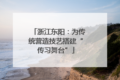 浙江东阳：为传统营造技艺搭建“传习舞台”