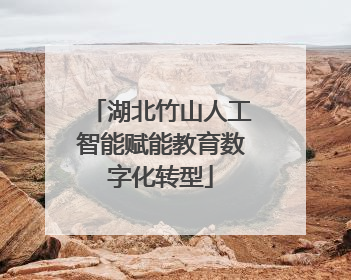 湖北竹山人工智能赋能教育数字化转型
