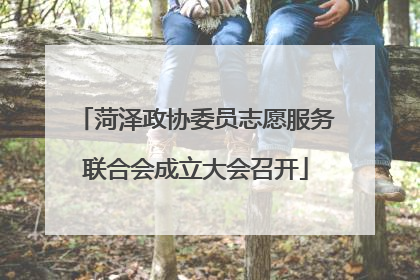 菏泽政协委员志愿服务联合会成立大会召开
