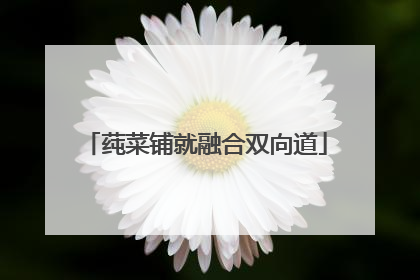 莼菜铺就融合双向道
