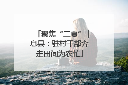 聚焦“三夏”｜息县：驻村干部奔走田间为农忙