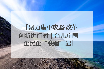 聚力集中攻坚·改革创新进行时｜台儿庄国企民企“联姻”记