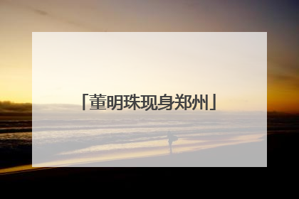 董明珠现身郑州