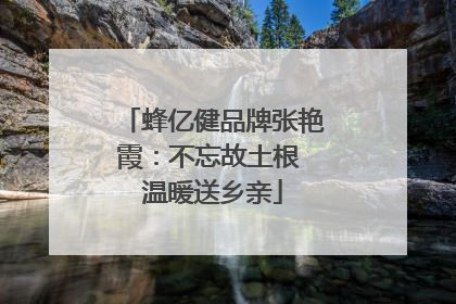 蜂亿健品牌张艳霞：不忘故土根 温暖送乡亲