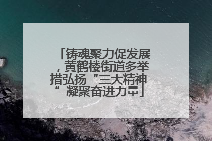 铸魂聚力促发展，黄鹤楼街道多举措弘扬“三大精神”凝聚奋进力量