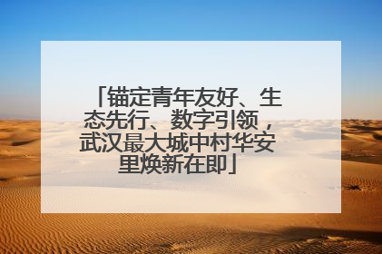 锚定青年友好、生态先行、数字引领，武汉最大城中村华安里焕新在即