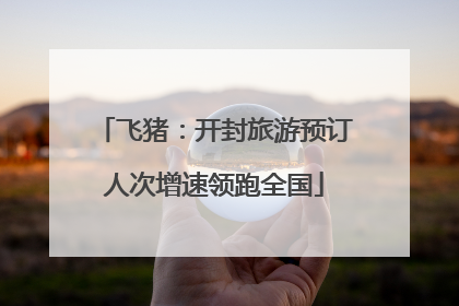 飞猪：开封旅游预订人次增速领跑全国