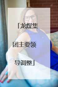 龙煤集团主要领导调整