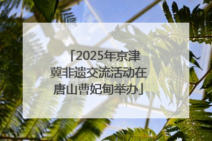 2025年京津冀非遗交流活动在唐山曹妃甸举办
