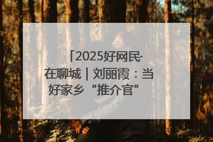 2025好网民·在聊城｜刘丽霞：当好家乡“推介官” 秀出乡村新风貌